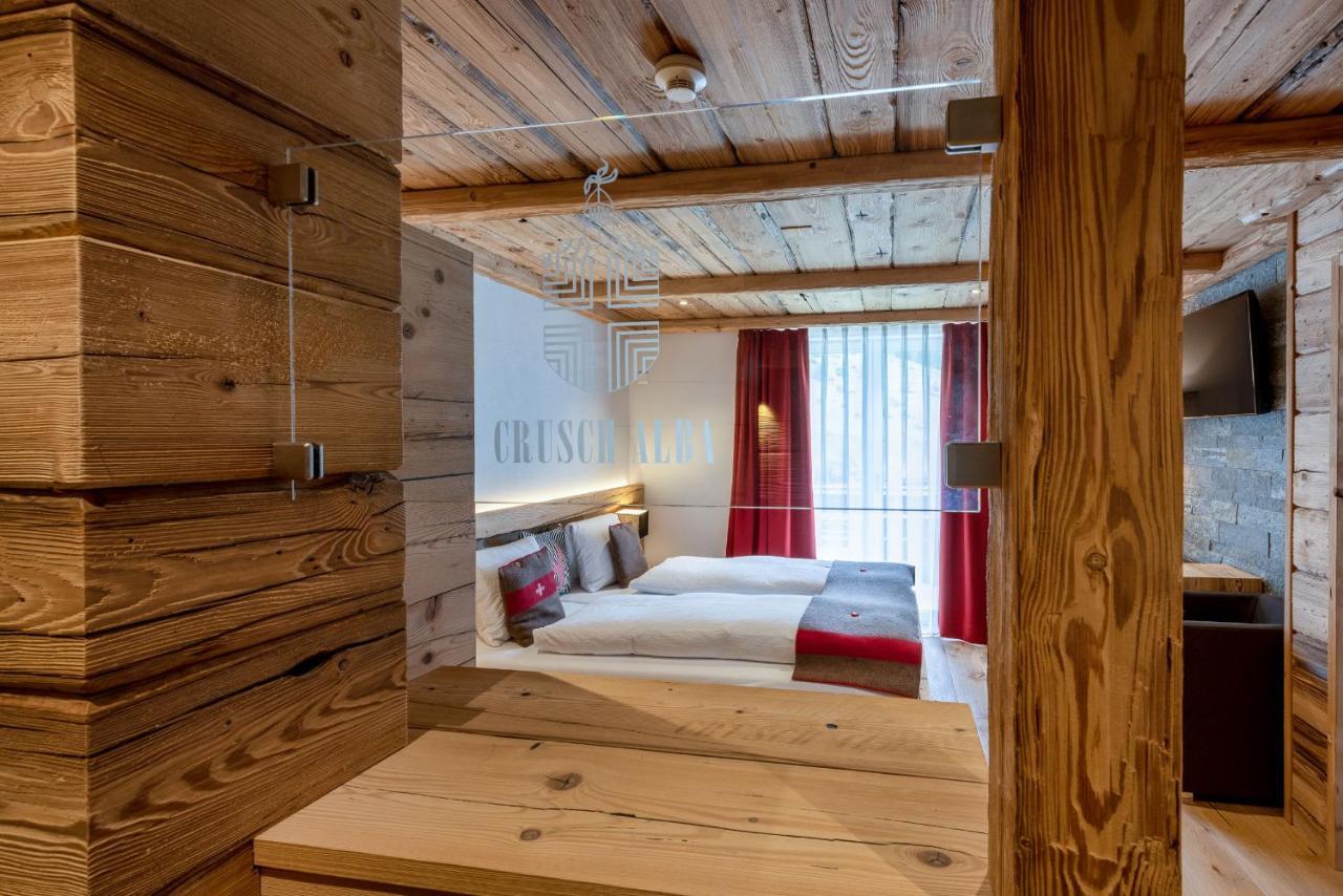 Hotel Crusch Alba Zernez Luaran gambar
