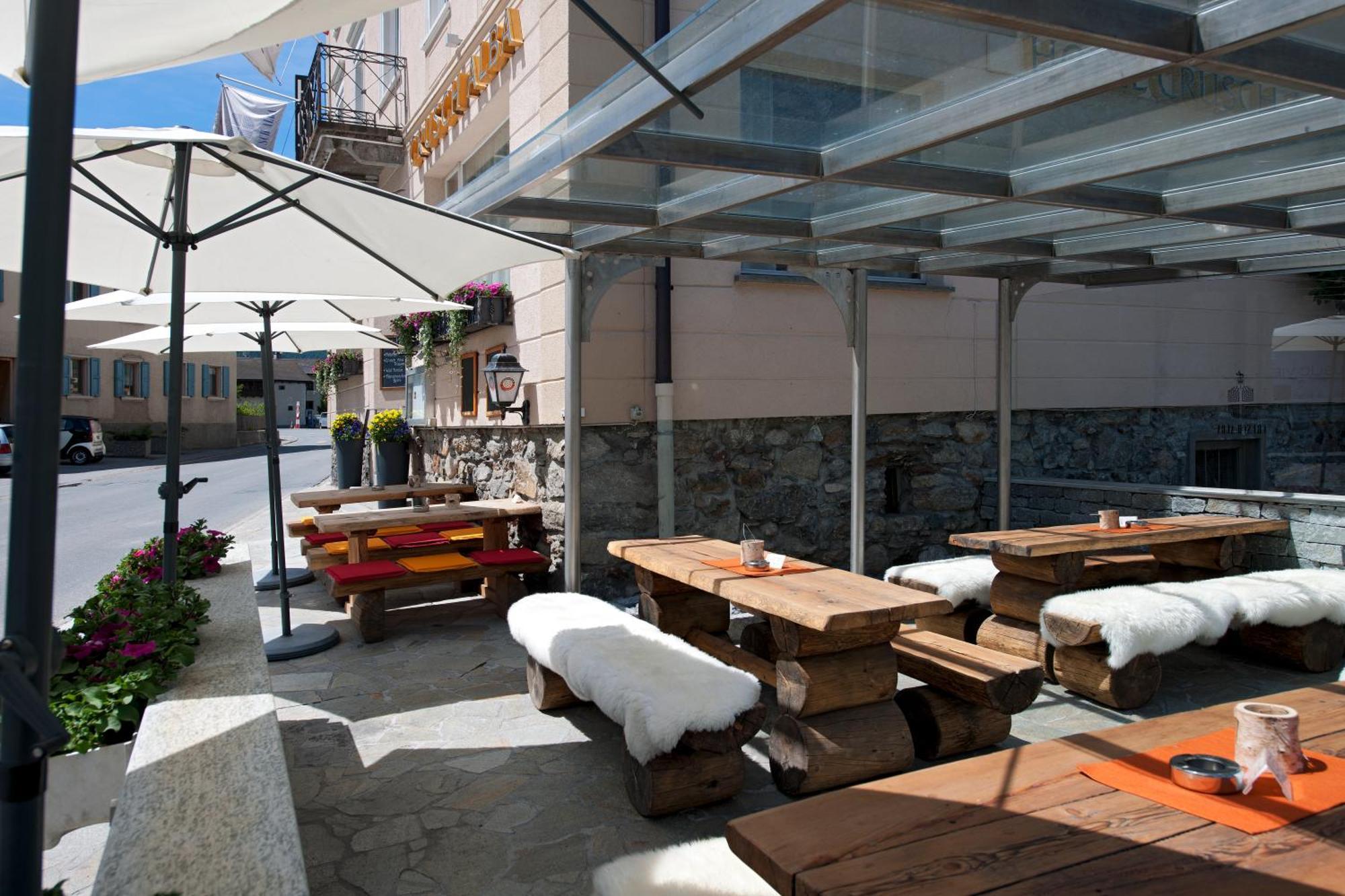 Hotel Crusch Alba Zernez Luaran gambar