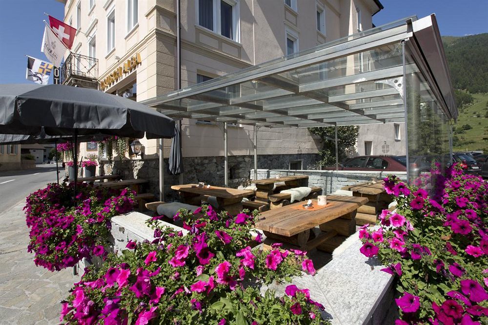Hotel Crusch Alba Zernez Luaran gambar